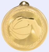 2 in. Brite Basketball Medal