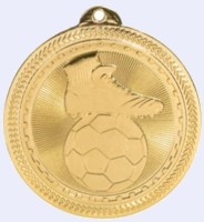 1 ¾" Brite soccer Medal