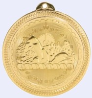 2 in. Brite Swimming Medal