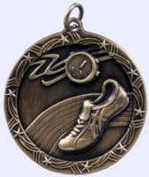 1¾ in. Track Shooting Star medal