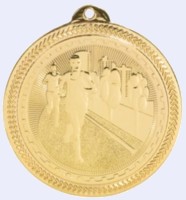 2 in. Brite Cross-Country medal